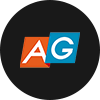 Logo AG — vendor kasino live streaming resmi Arena212